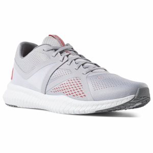 Reebok Flexagon Fit Trainingsschuhe Herren - Grau/Weiß - DE 874-MHL